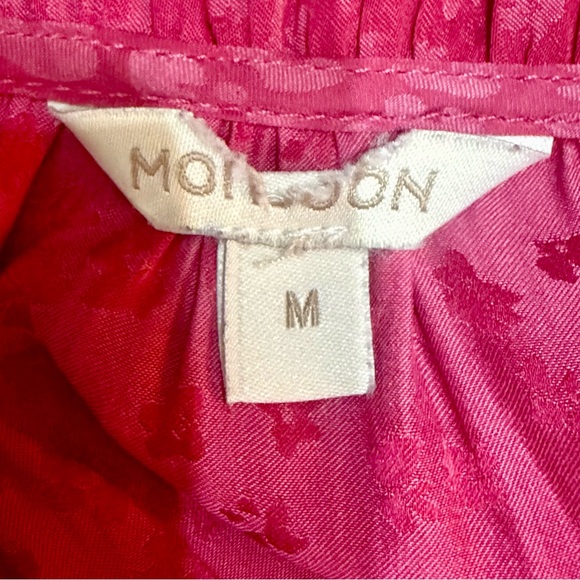 Monsoon Romantic Dreamy Fuchsia Long Sleeve Dress - Picture 5 of 6